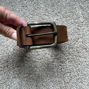 Thursday Boots Heritage Terracotta Brown Leather Belt size 32